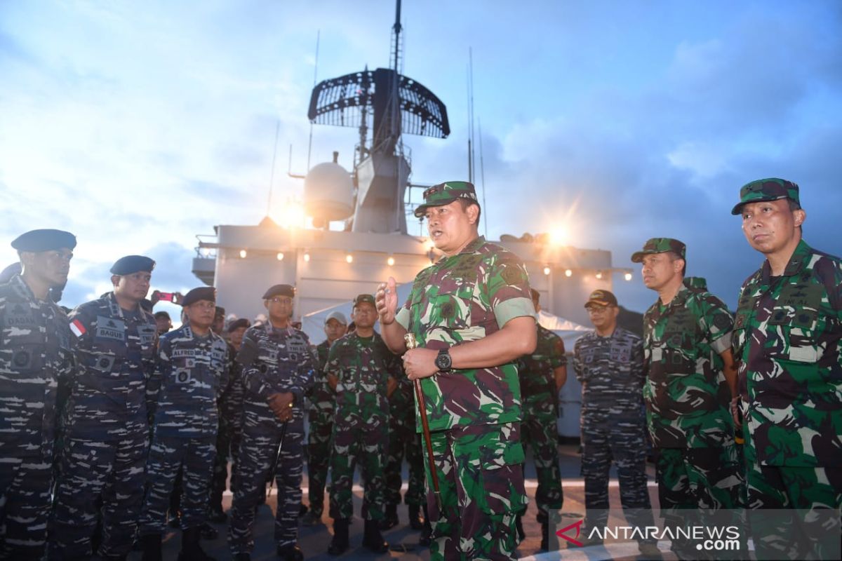TNI usir kapal China dengan  cara persuasif