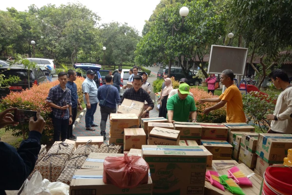 BPJamsostek Tangerang berikan bantuan bagi korban banjir