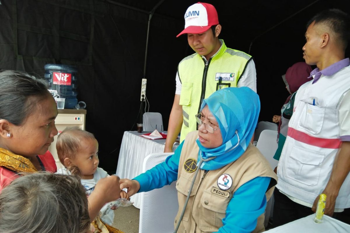 Warga terdampak banjir Tangerang terkena ISPA, diare dan gatal