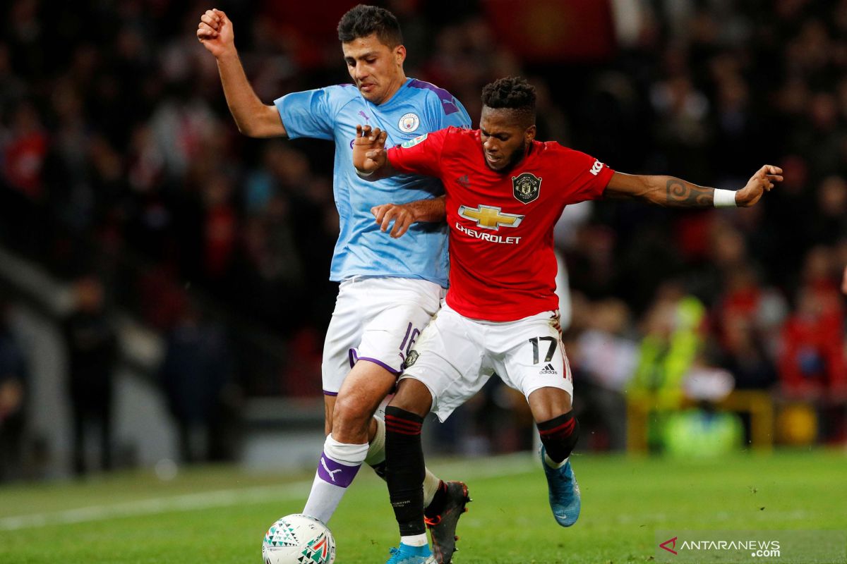 Manchester City permalukan Man United di Old Trafford