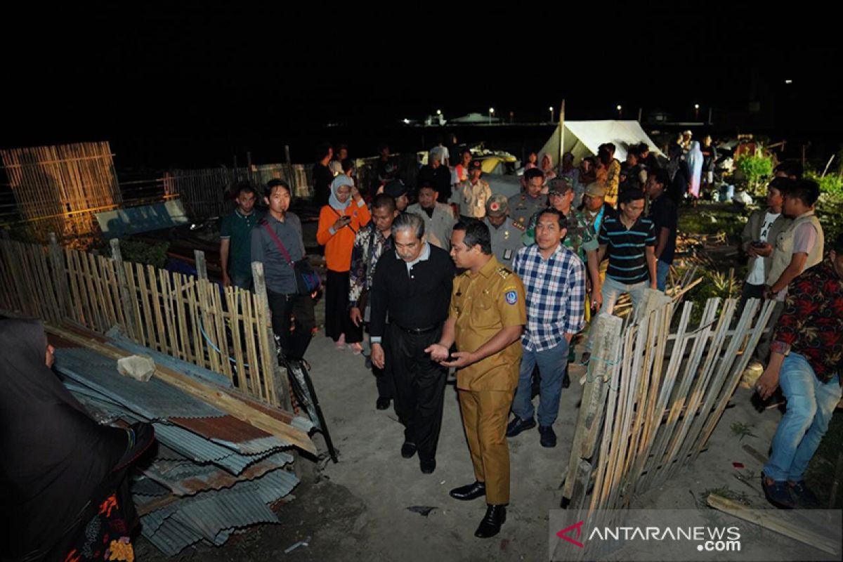 1.240 rumah di Sidrap rusak diterjang puting beliung