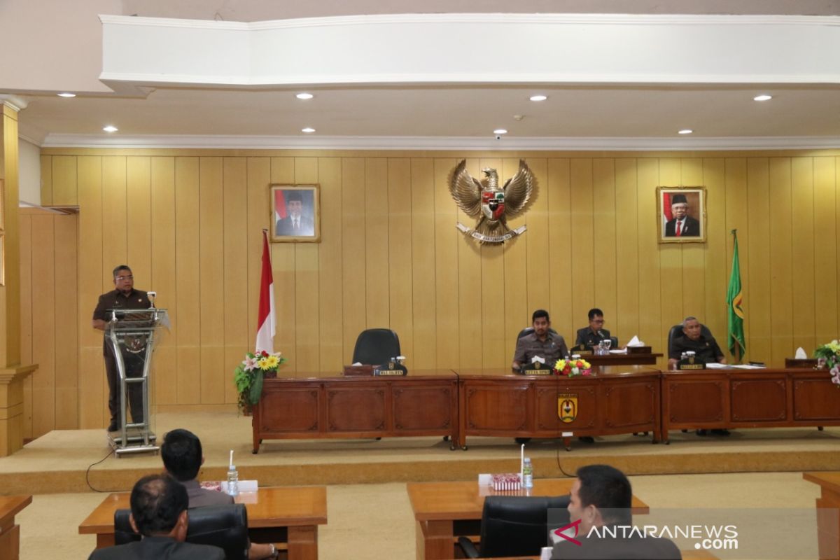 Wali Kota sampaikan tiga rancangan peraturan daerah