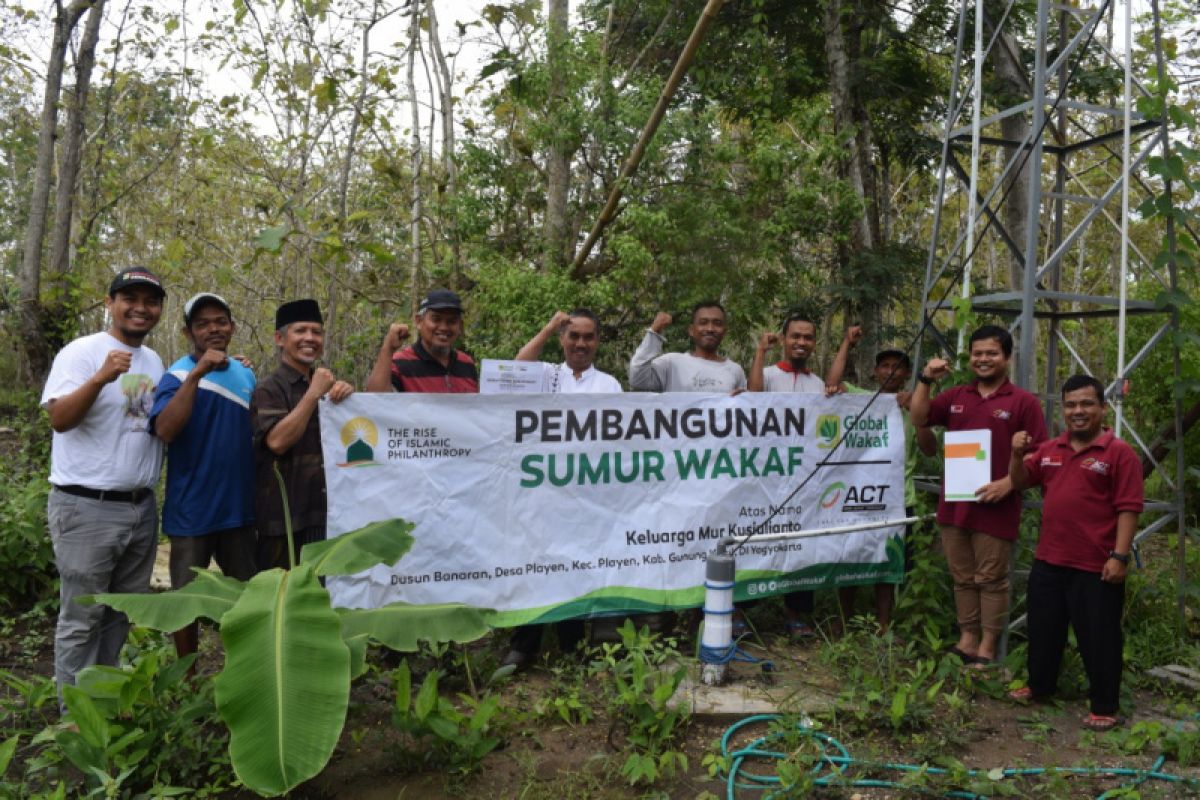 ACT hadirkan sumur wakaf ke-21 di  Gunung Kidul