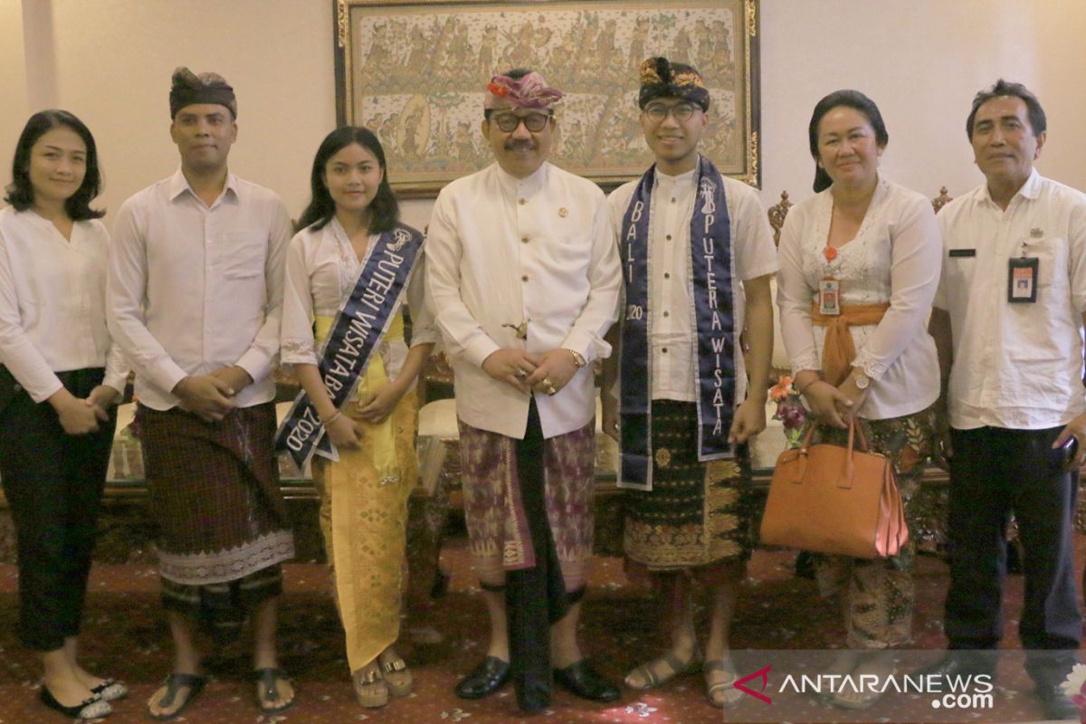 Wagub minta duta putra-putri wisata dari Bali tunjukkan prestasi terbaik