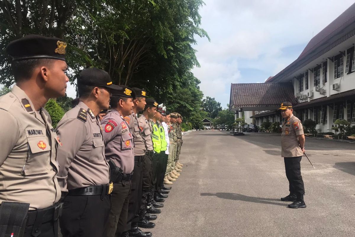 Polres Bangka terjukan 70 polisi amankan kunjungan kerja DPD RI