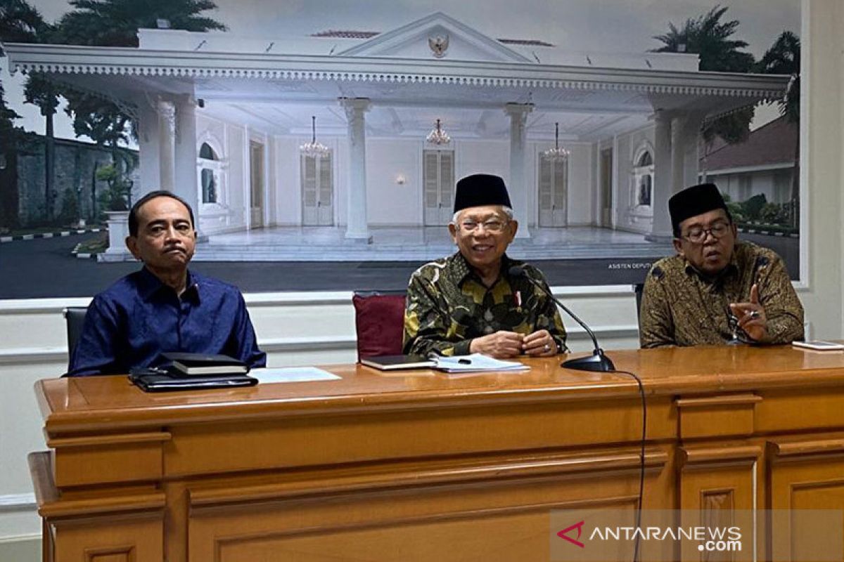 Wapres minta kapal China keluar dari Natuna tanpa harus berkonflik