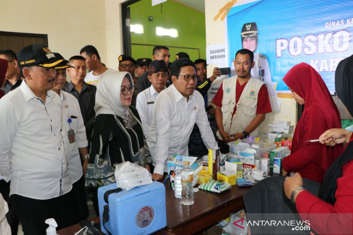 Menteri Desa PDT tinjau lokasi bencana di Kabupaten Lebak