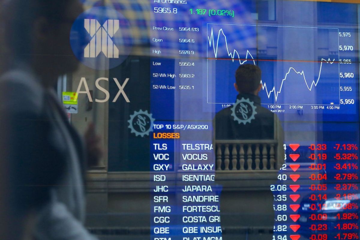 Saham Australia dibuka menguat ditopang perbankan dan penambang