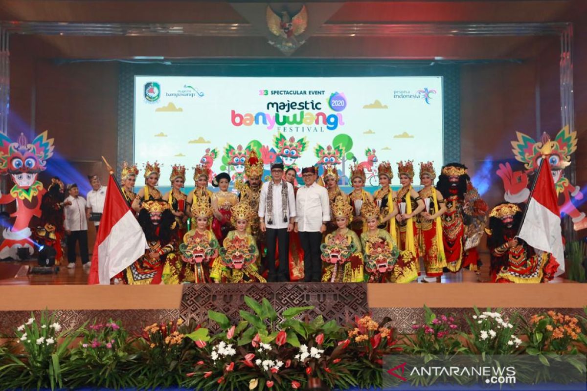 Menparekraf-Bupati Anas luncurkan Banyuwangi Festival 2020 di Jakarta