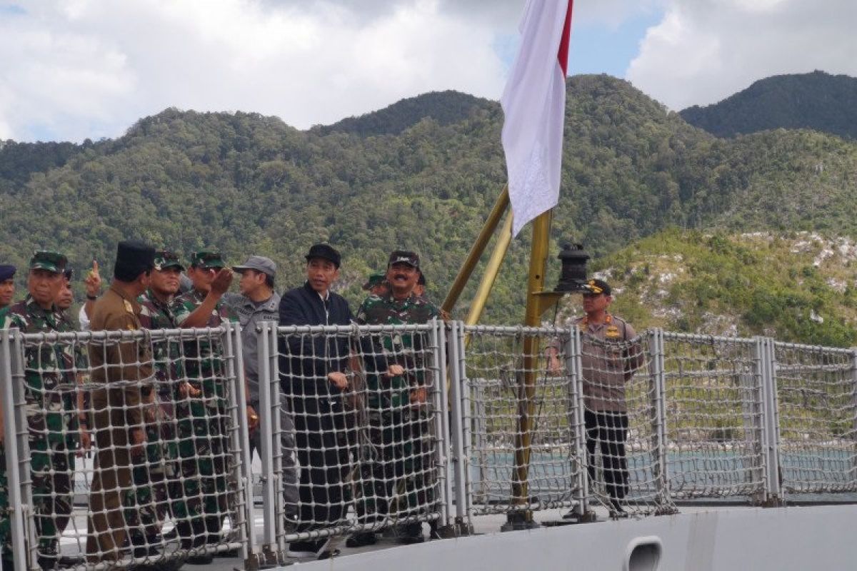 Presiden RI Joko Widodo pastikan Natuna masuk teritorial NKRI