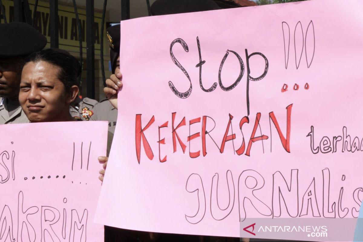 Jurnalis minta pelaku pengancam bunuh jurnalis dijerat dengan UU Pers