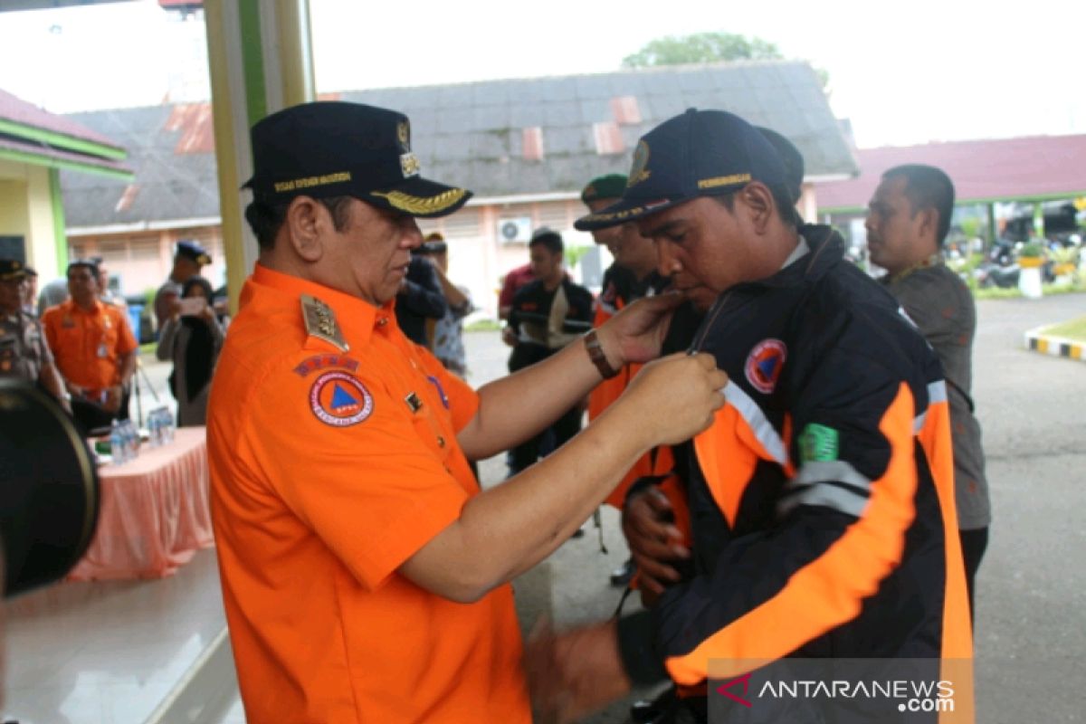 Siaga bencana, Wali Kota Padangsidimpuan pimpin apel gelar pasukan