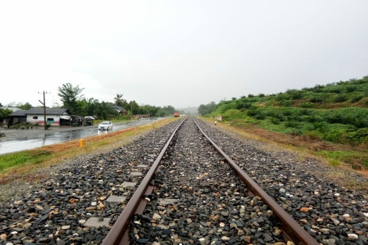 Pembangunan jalur KA Besitang Sumut - Langsa capai 83 persen