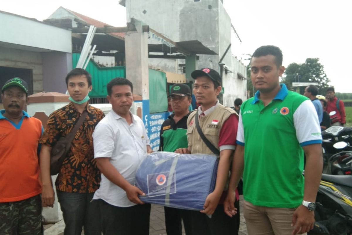 Angin kencang rusak 10 rumah di Sidoarjo