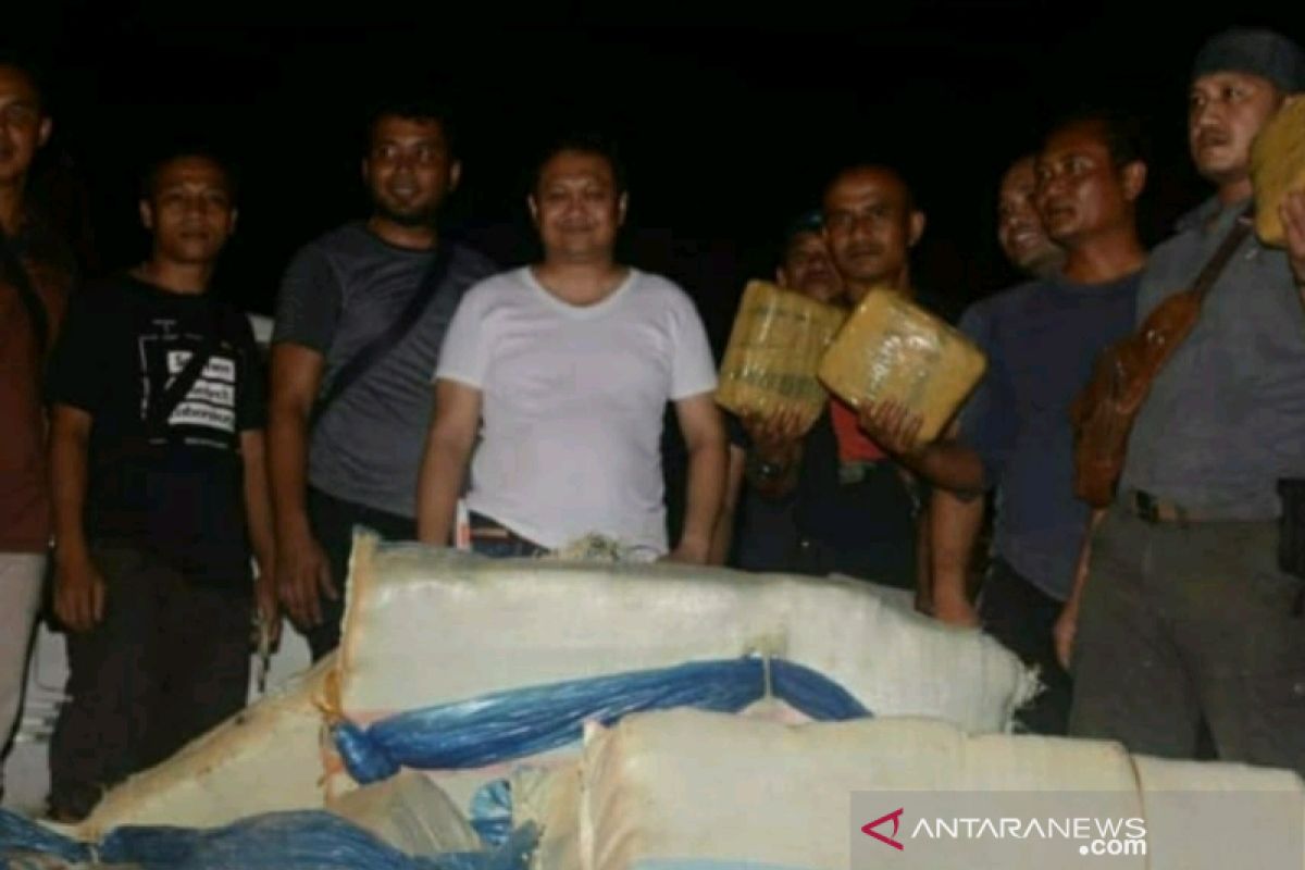 Awal tahun 2020, Polres Padangsidimpuan amankan 250 Kilogram ganja