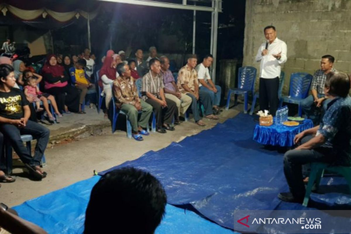 Anggota DPR RI Bambang Patijaya serap aspirasi masyarakat Belitung