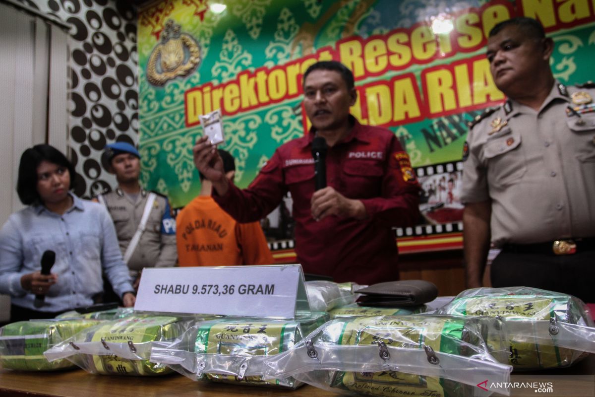 BNN-BC Dumai amankan 10 kg sabu dan 30 ribu ekstasi