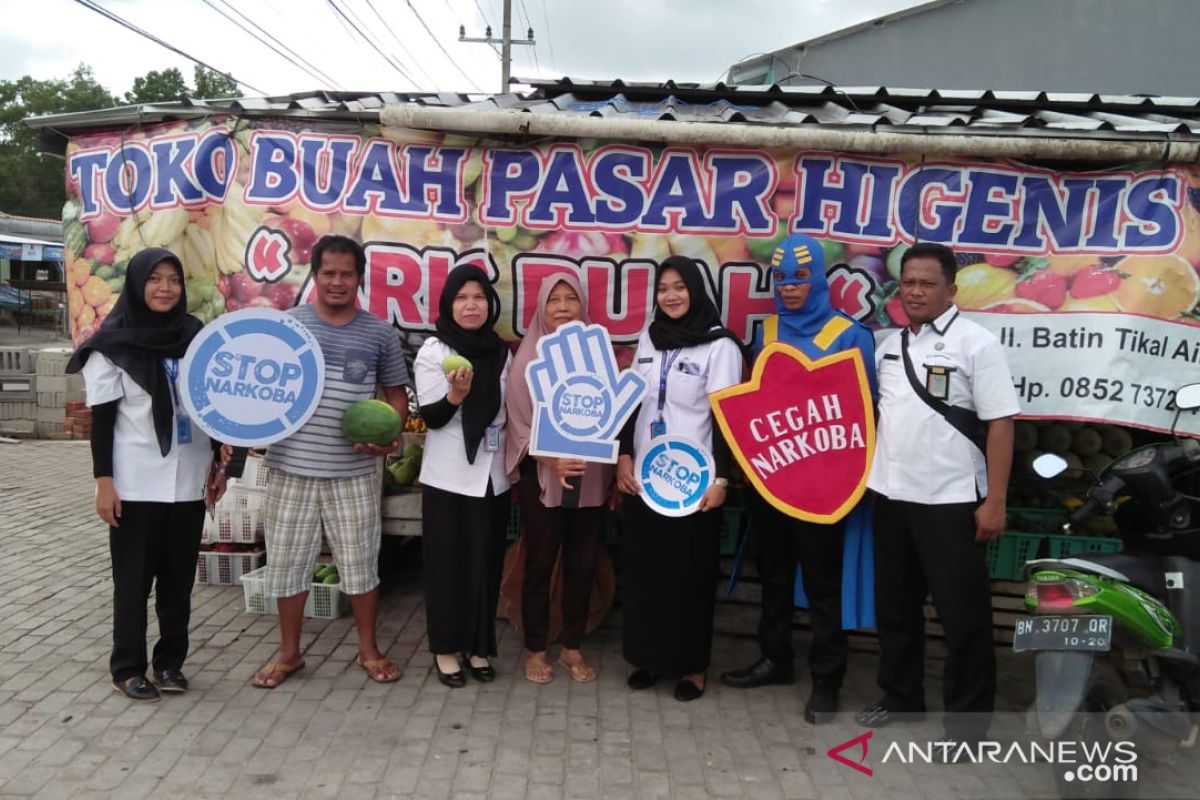 BNNK Bangka memaksimalkan pencegahan narkotika di pasar tradisional