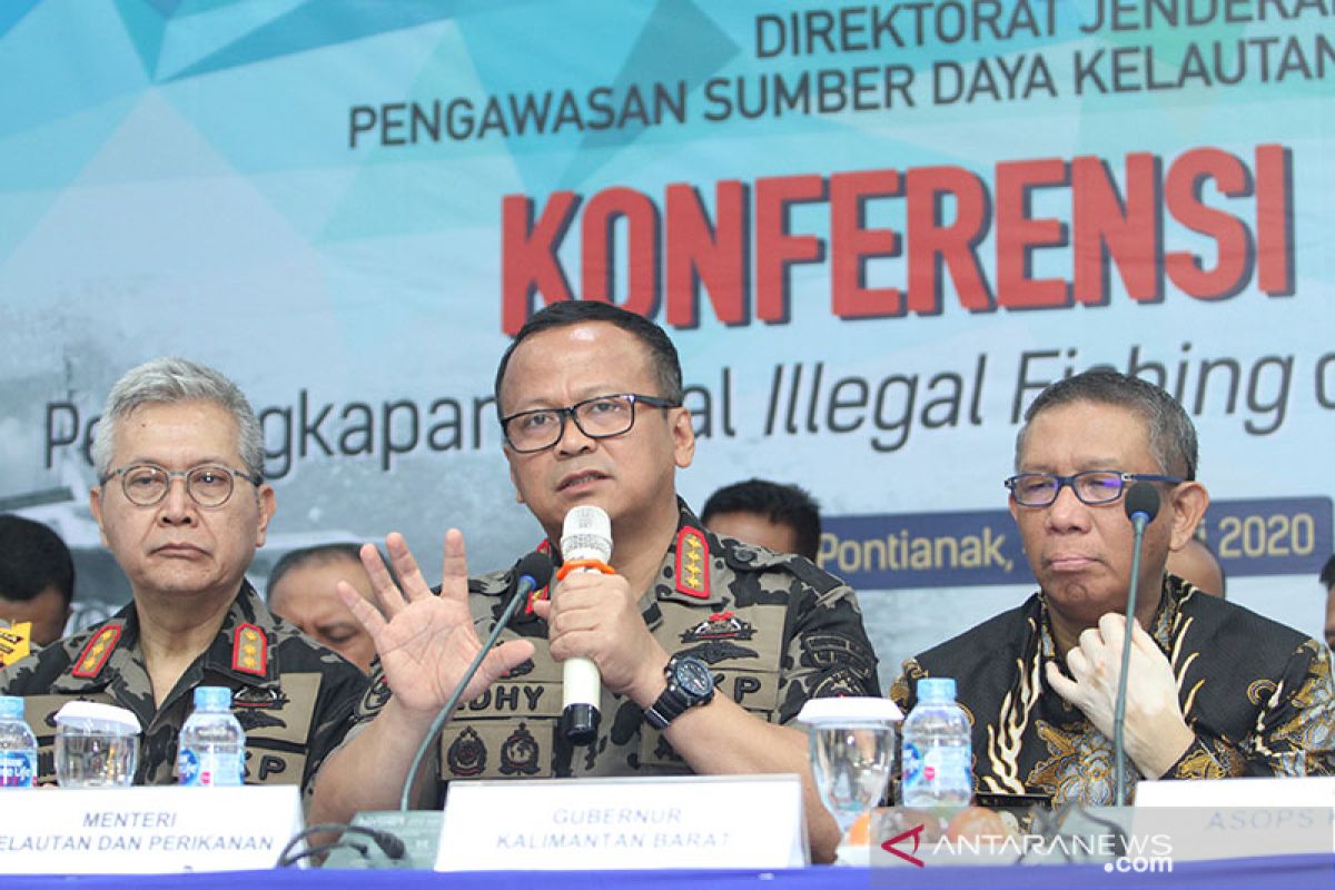 Edhy Prabowo bantah KKP tidak prioritaskan berantas "illegal fishing"