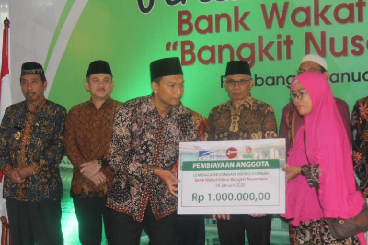 Jumlah Bank Wakaf Mikro di Indonesia capai 56 unit