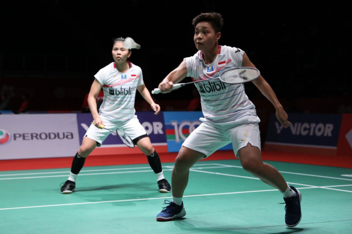 Ganda putri Greysia/Apriyani ingin kalahkan Chang/Kim di Malaysia Masters