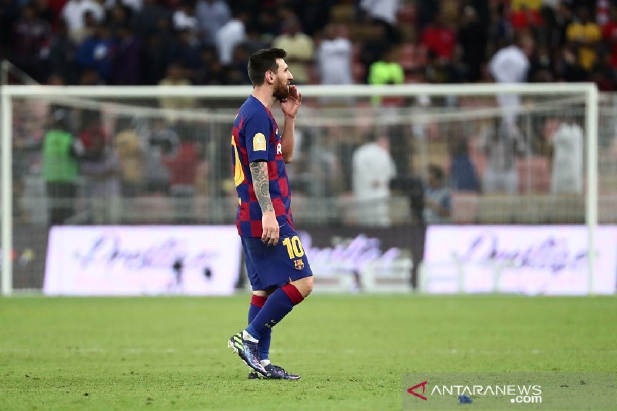 Messi tak mau Barcelona buat kesalahan bak bocah lagi di sisa musim 2019/2020