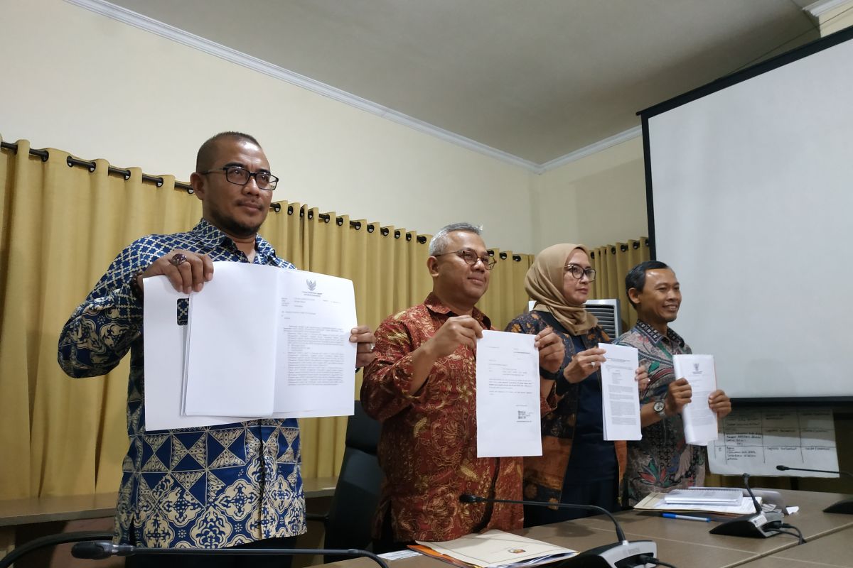 KPU resmi terima surat pengunduran diri Wahyu Setiawan