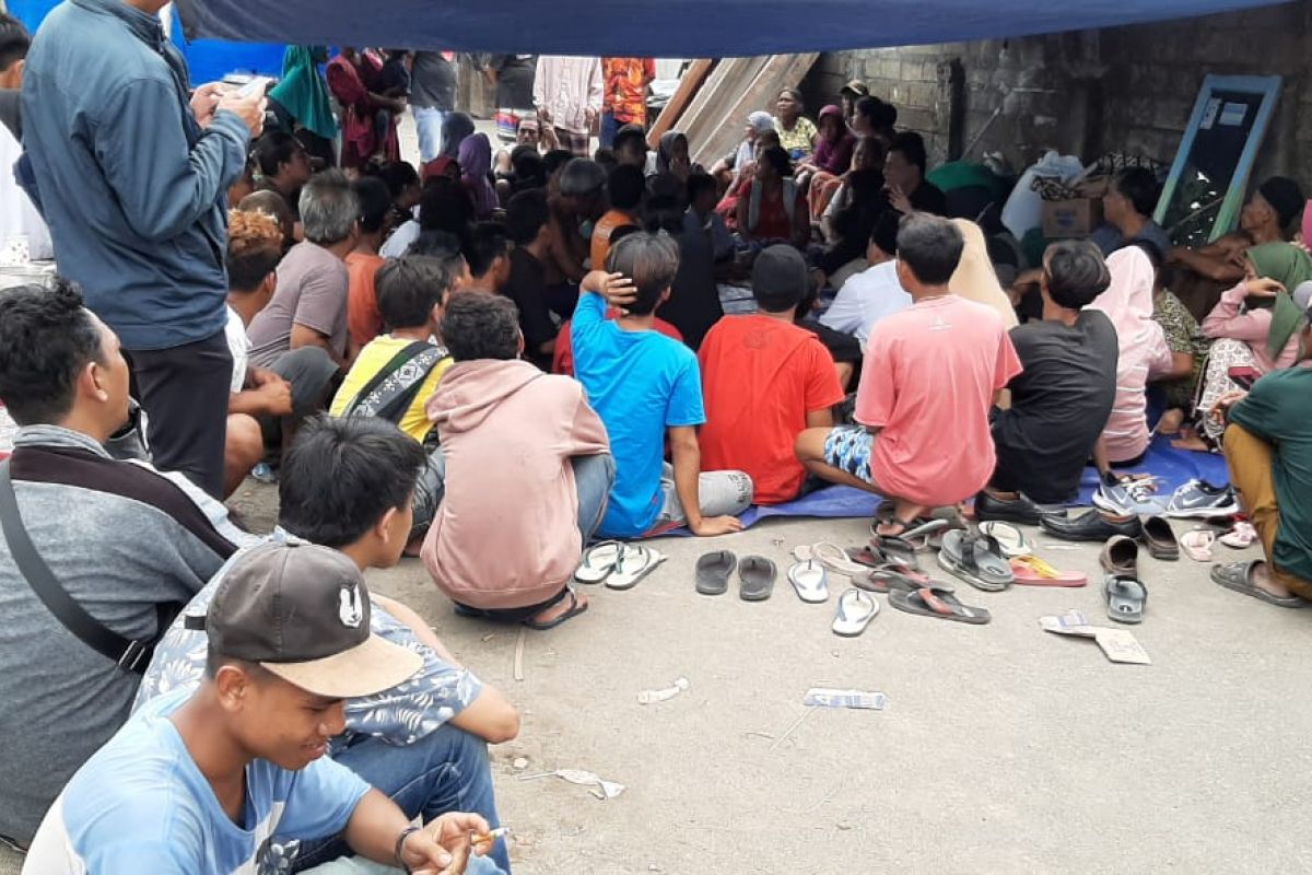 Belum ditentukan waktu pendistribusian bantuan untuk nelayan Pondok Perasi