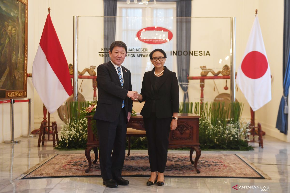 Indonesia, Japan concur on efforts to halt violence in Myanmar