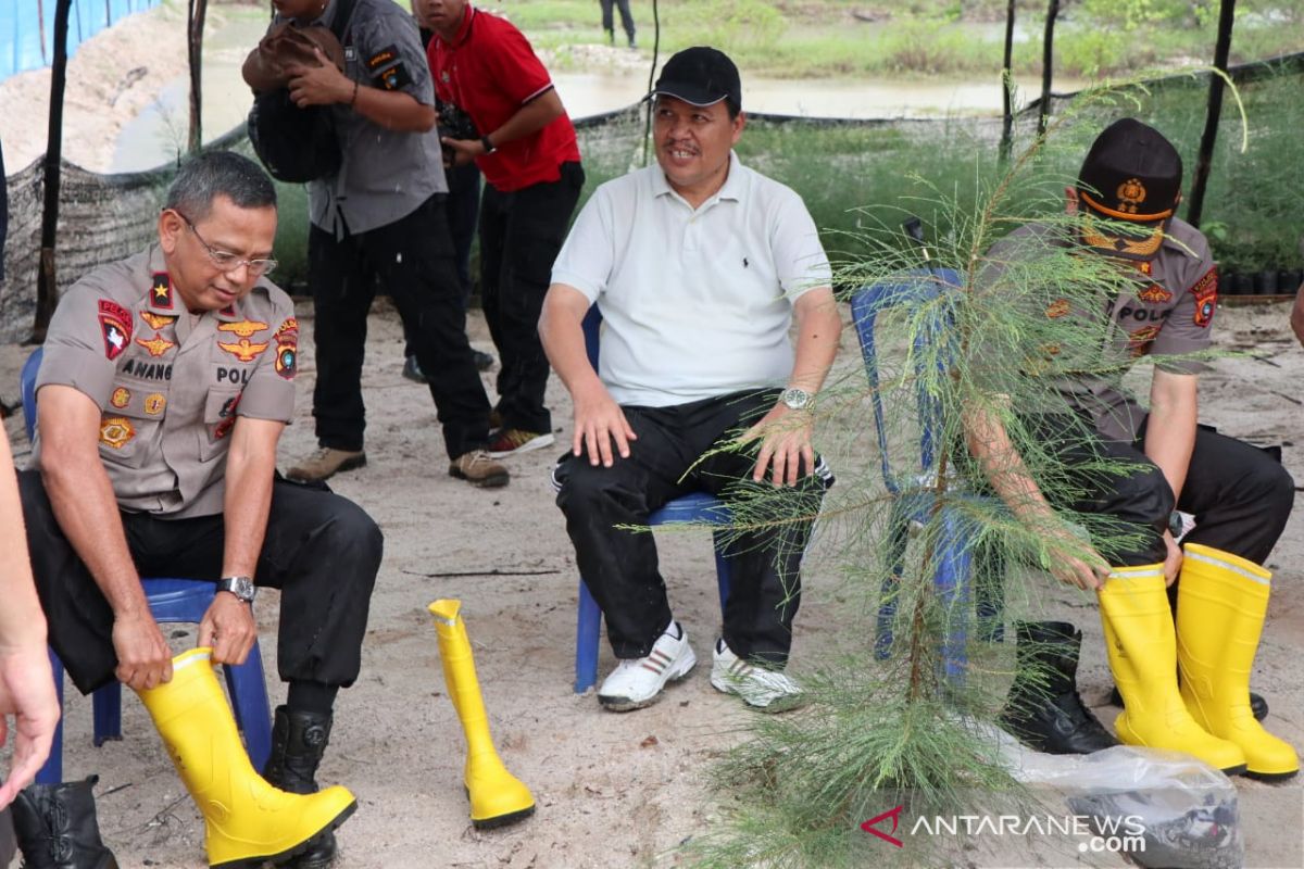 Kapolda Bangka Belitung dukung rencana penertiban pemukiman di hutan lindung