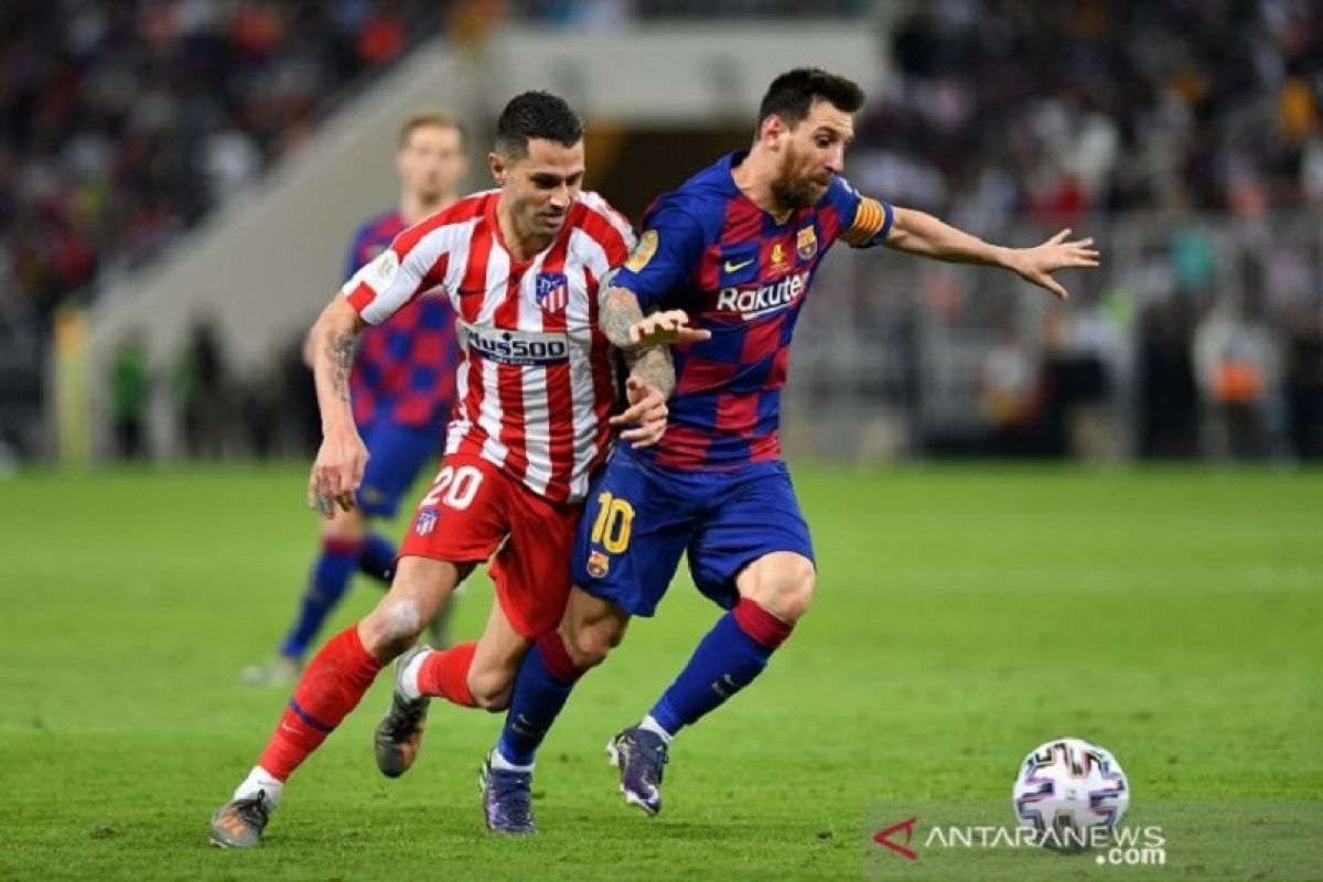 Atletico Madrid singkirkan Barcelona dalam semifinal Piala Super Spanyol