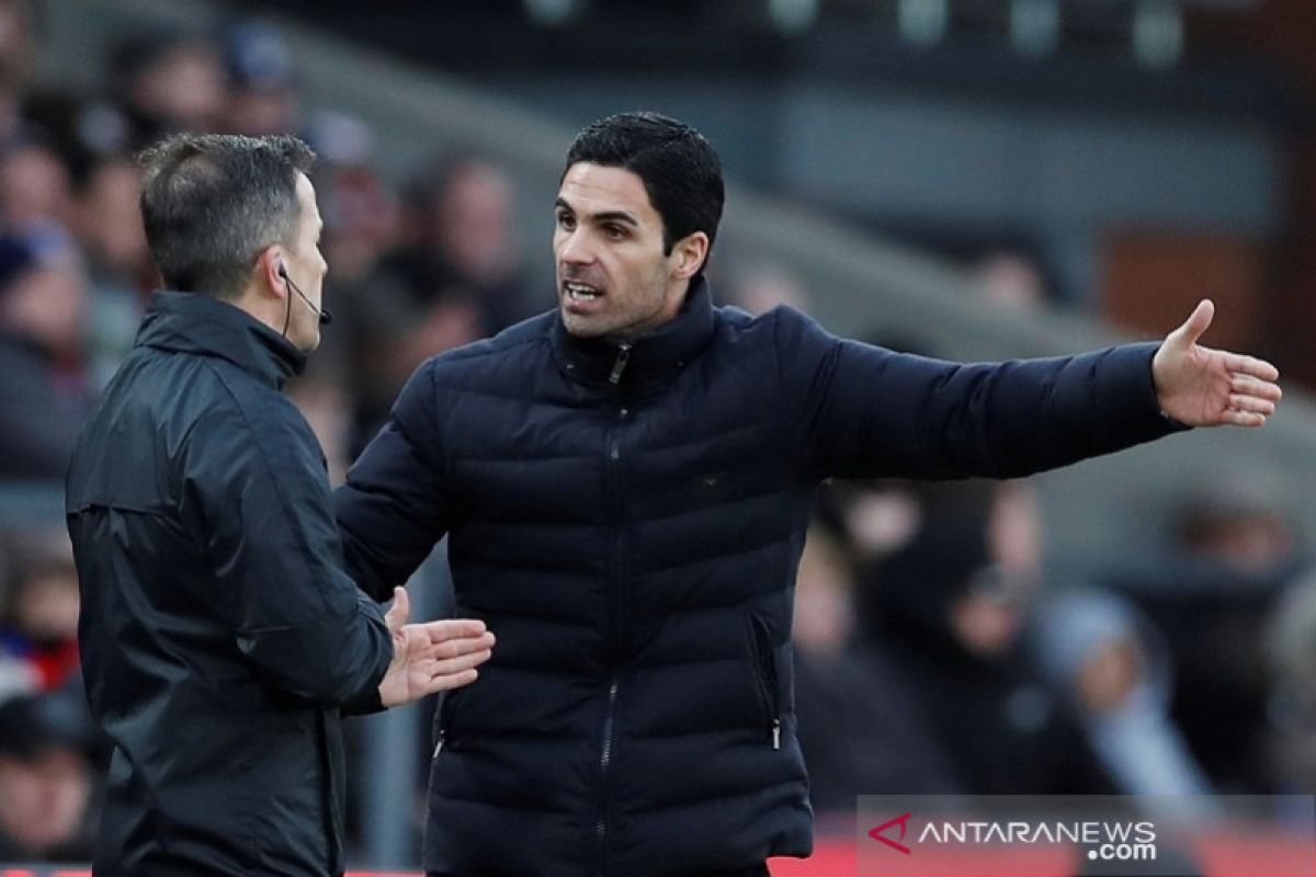 Manajer Arsenal Arteta dukung VAR walau keputusannya rugikan Arsenal