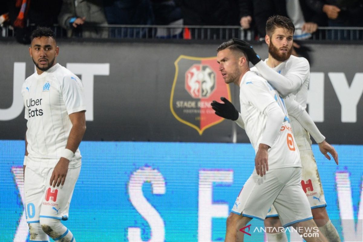 Liga Prancis - Gol  Strootman menangkan Marseille di kandang Rennes