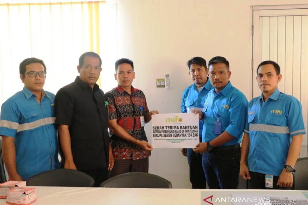 Komit jalankan CSR, Mifa Bersaudara bantu pembangunan Masjid Paya Peunaga