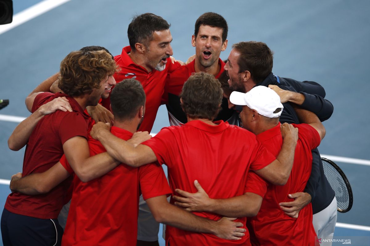 Serbia lolos ke final ATP Cup
