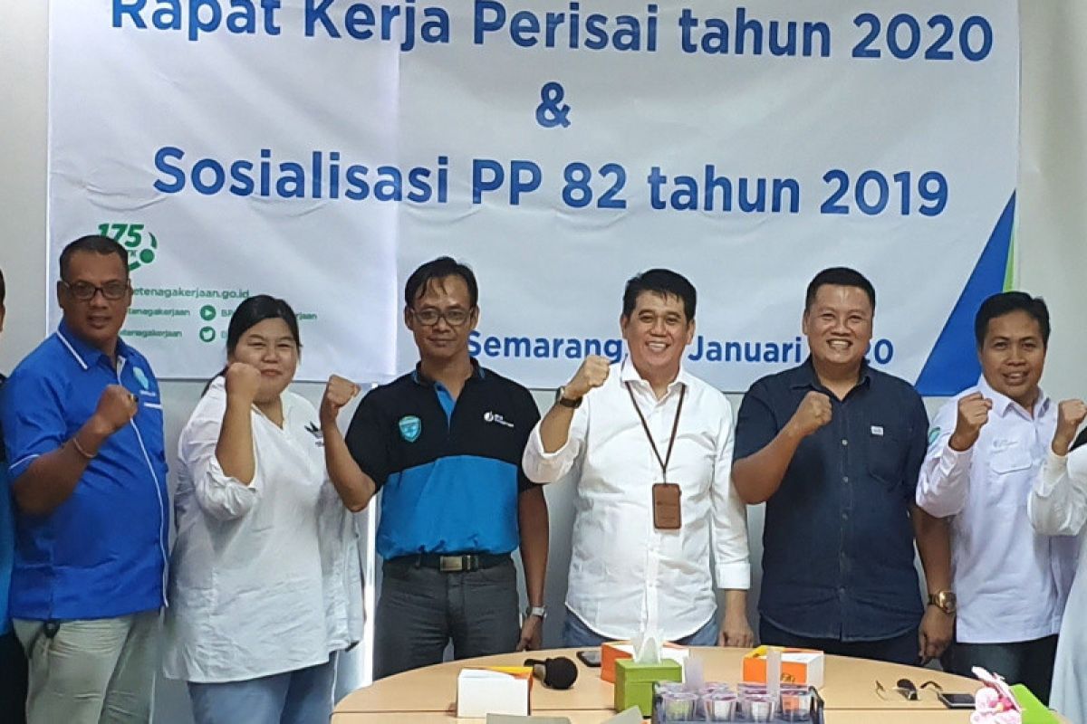 BPJAMSOSTEK Semarang Majapahit gelar Raker Perisai
