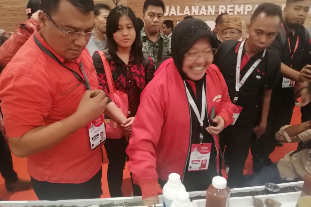 Dipuji Megawati, Walikota Risma ucapkan terima kasih