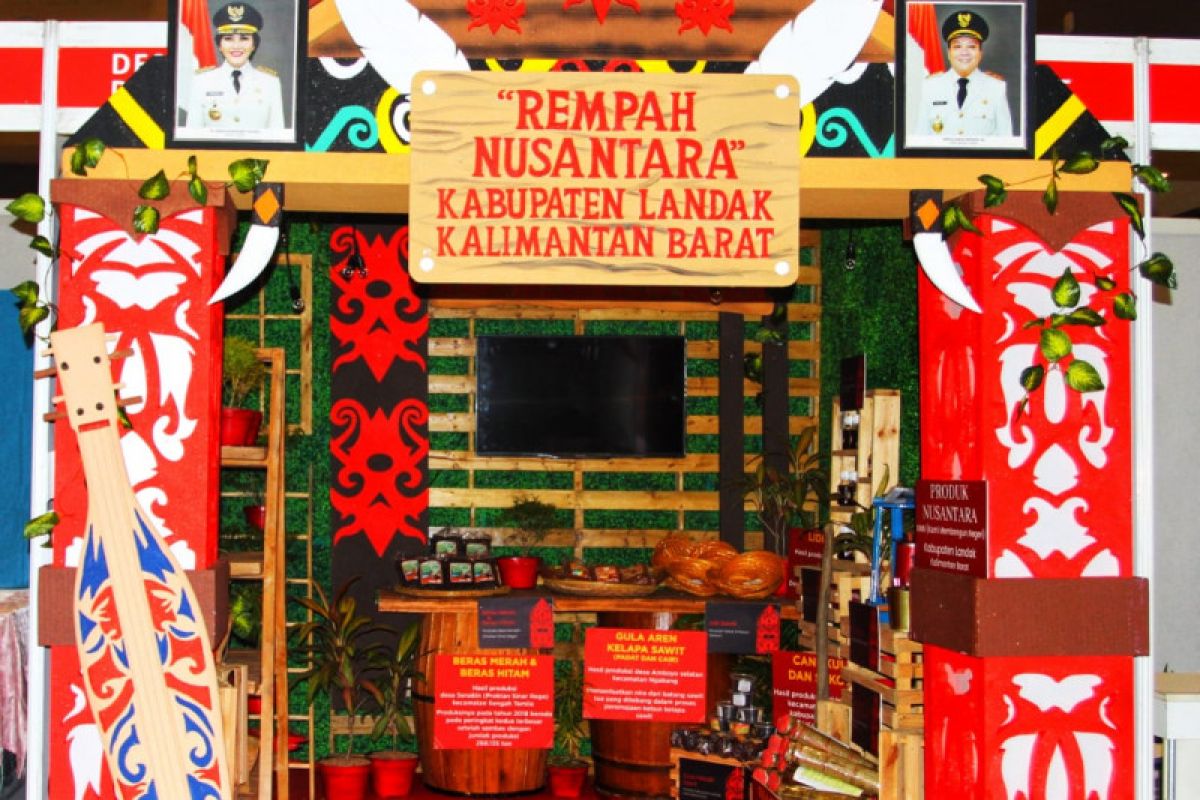 Pemkab Landak tampilkan produk UMKM pada Pameran HUT PDI Perjuangan