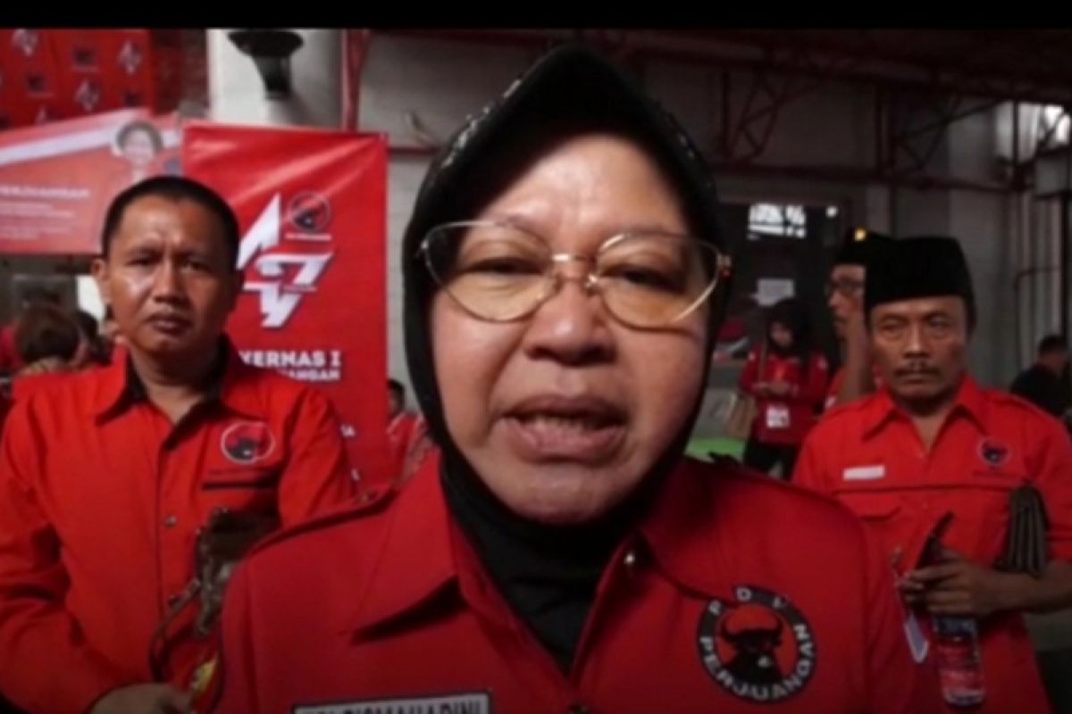 Kinerja Risma dapat pujian Megawati