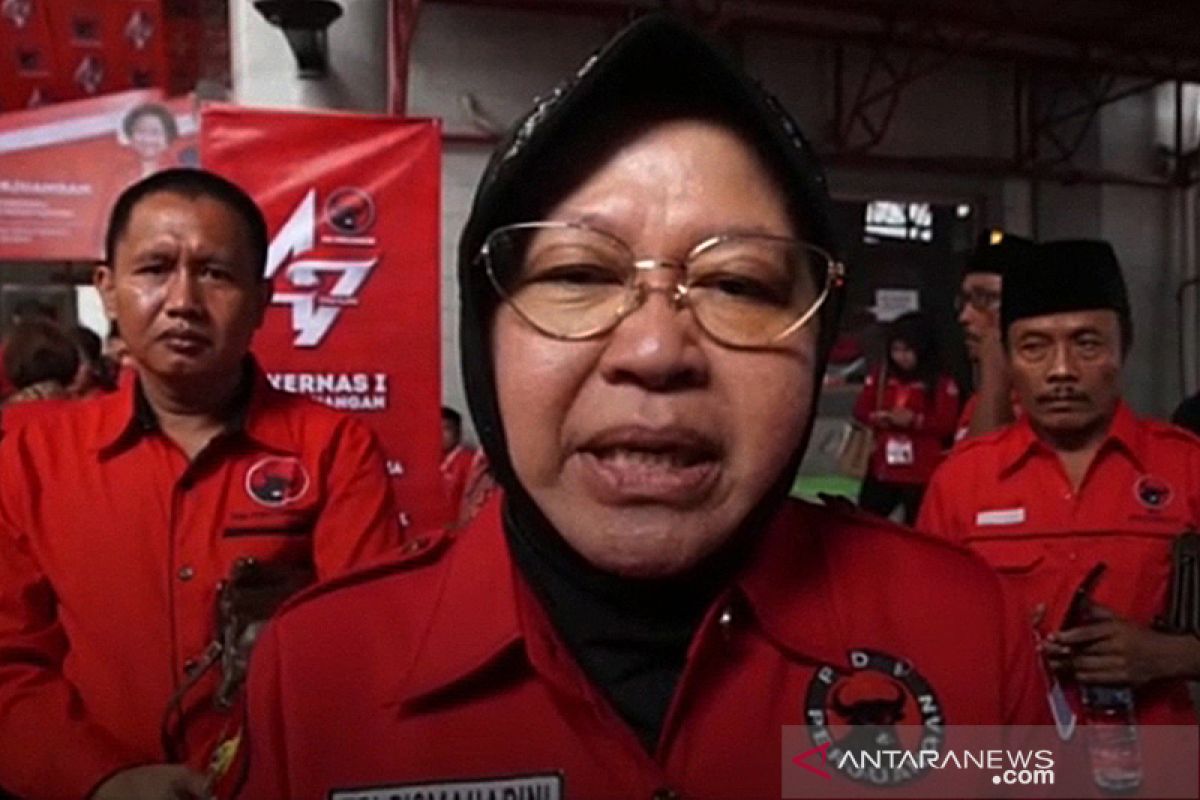 PDIP Surabaya bangga kinerja Risma dapat pujian Megawati