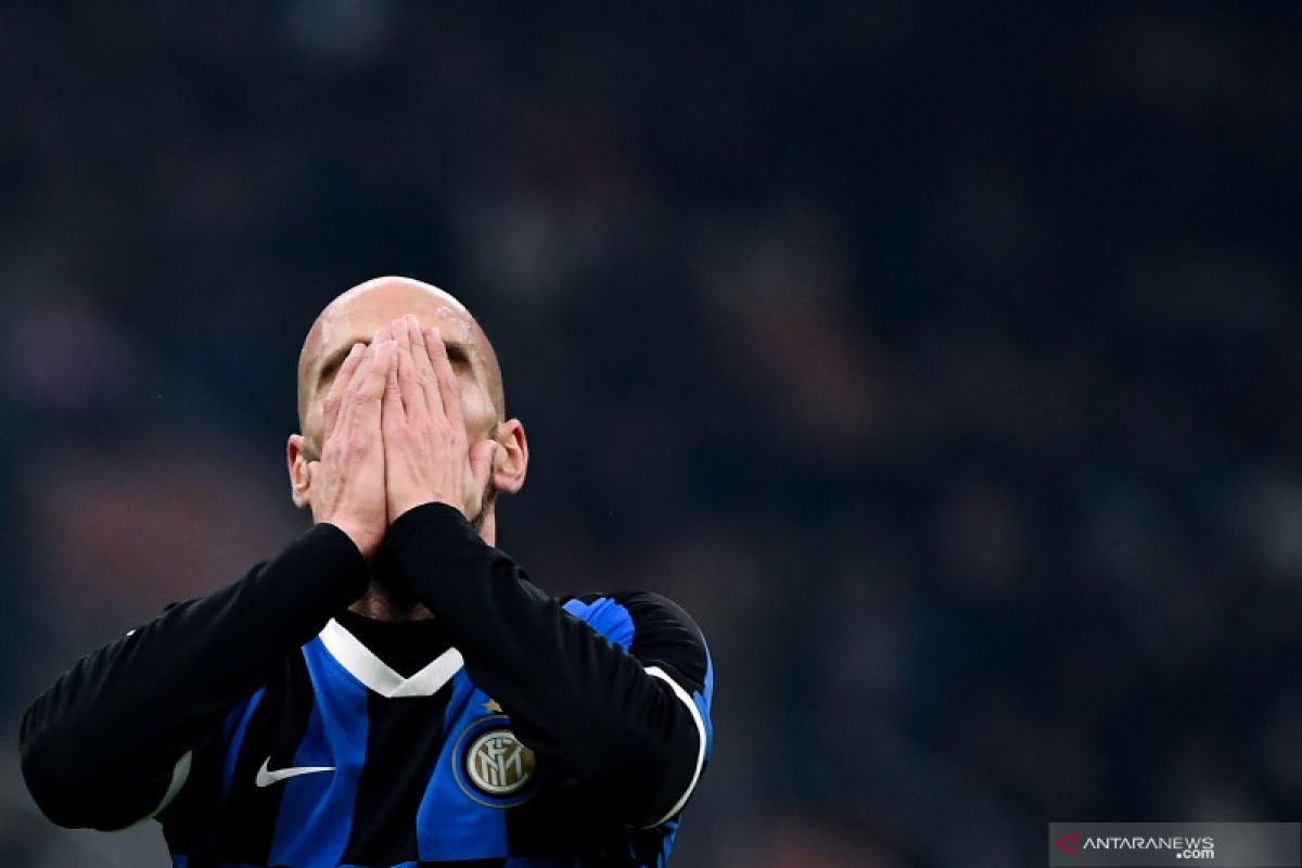 Inter Milan tergelincir di kandang sendiri pada Liga Italia