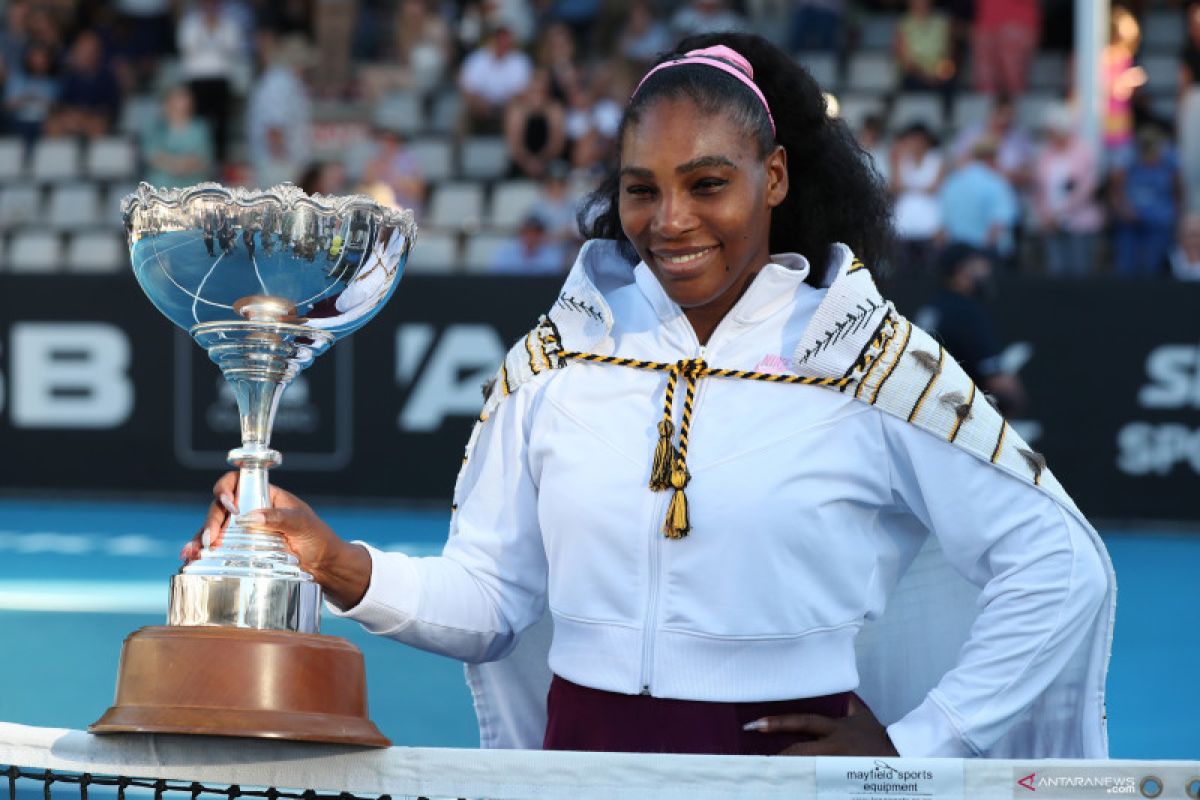 Memenangi final WTA Auckland Classic, Serena Williams akhiri puasa gelar selama tiga tahun