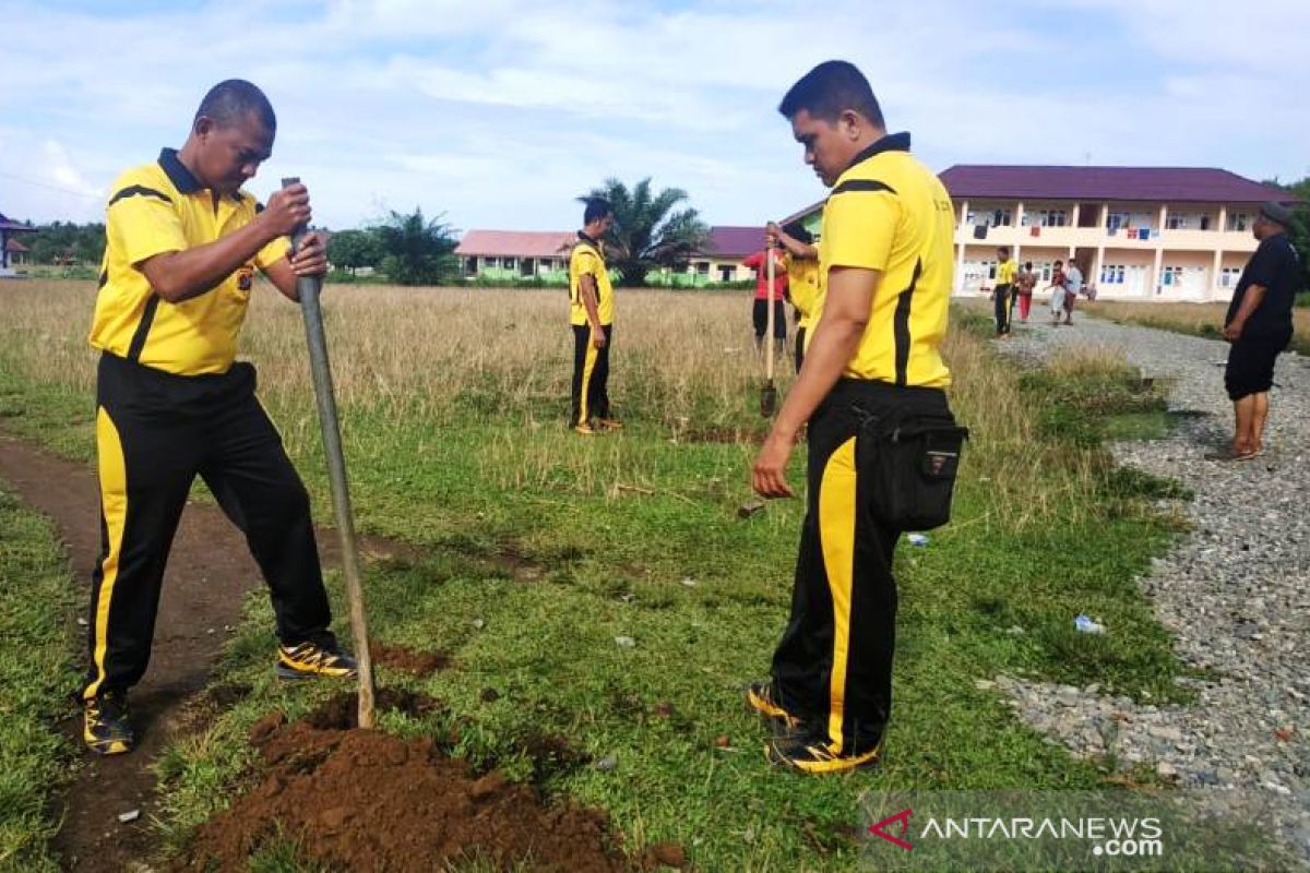 Polri rencanakan penanaman pohon di Pesantren Darul Aitami Aceh Barat