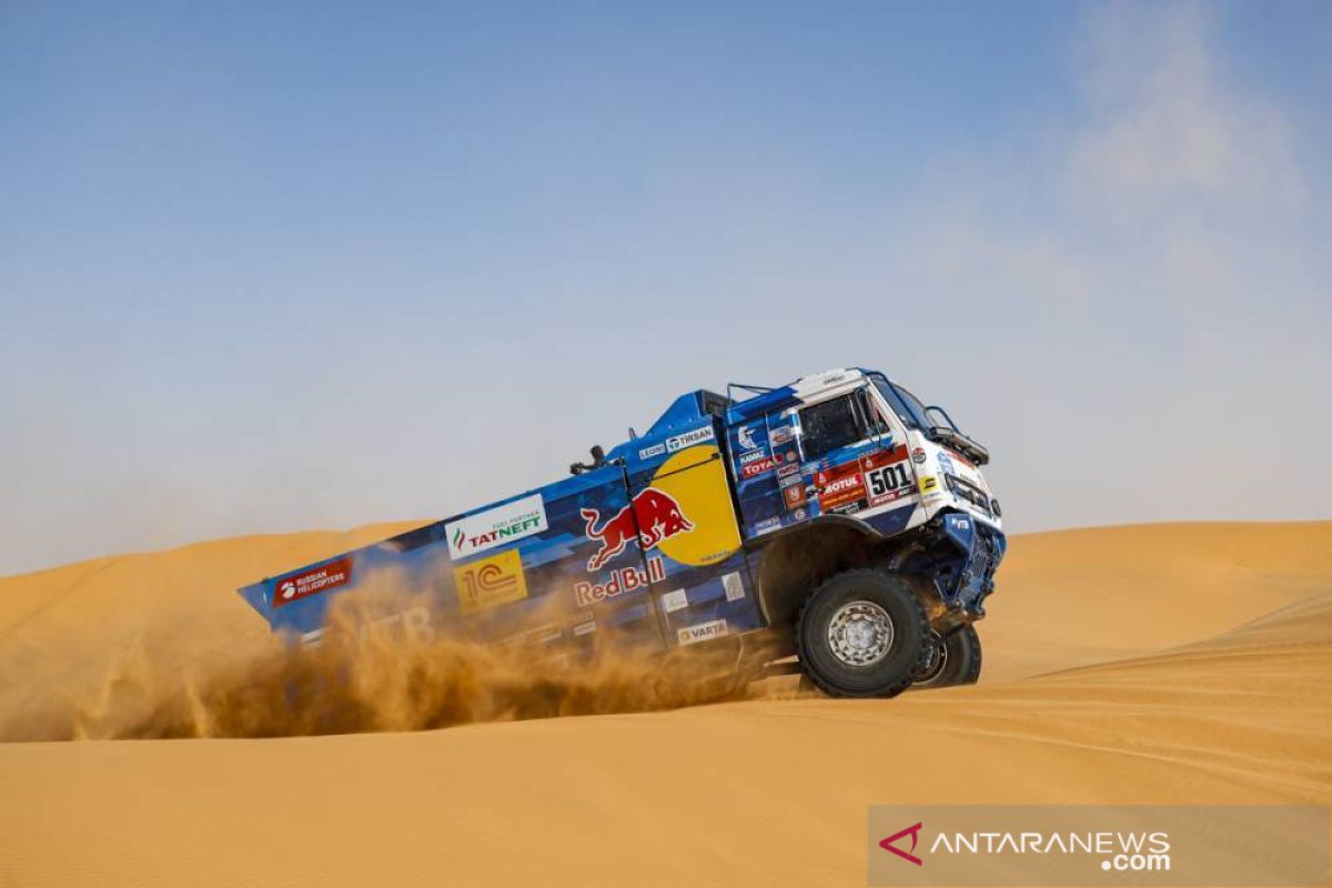 Reli Dakar 2020, Karginov bertahan puncaki klasemen setelah juarai etape VII