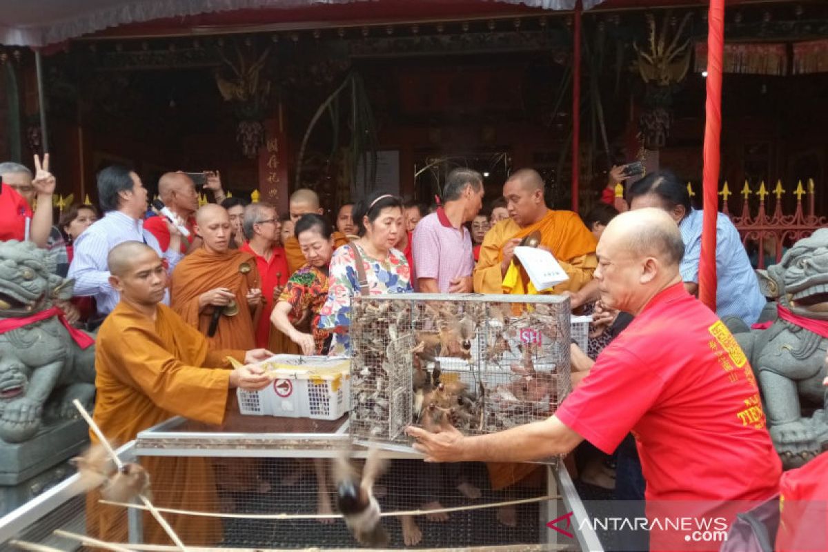 Rangkaian imlek 2020 dibuka dengan ritual Pao Oen