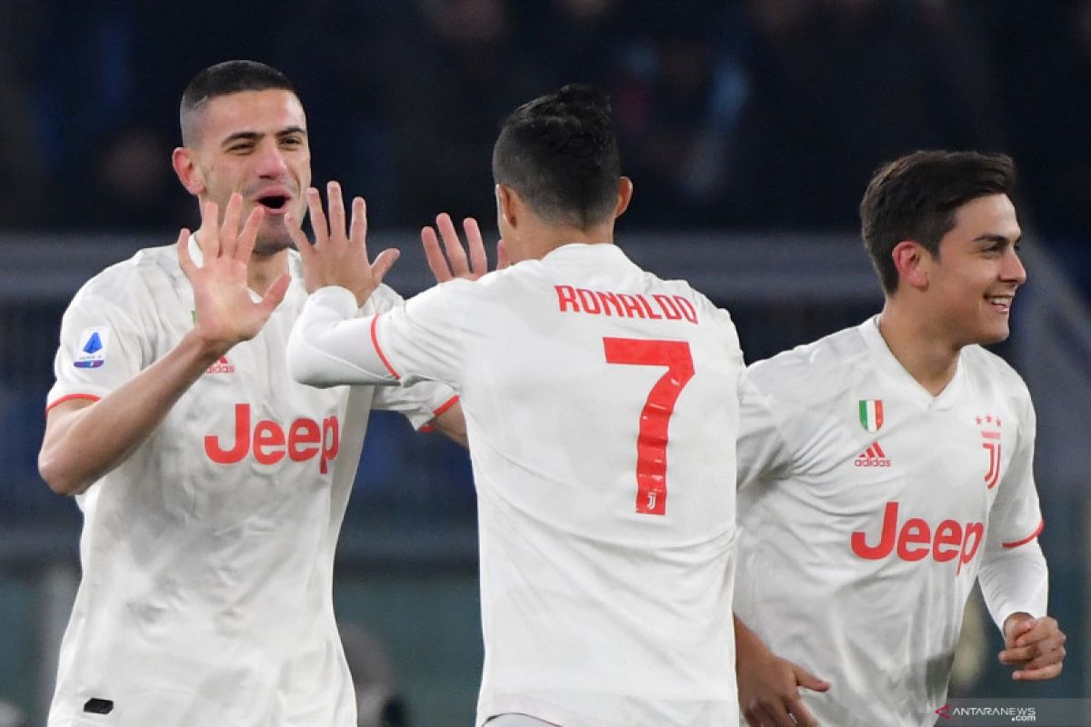 Juventus geser Inter untuk puncaki klasemen usai bantai Roma