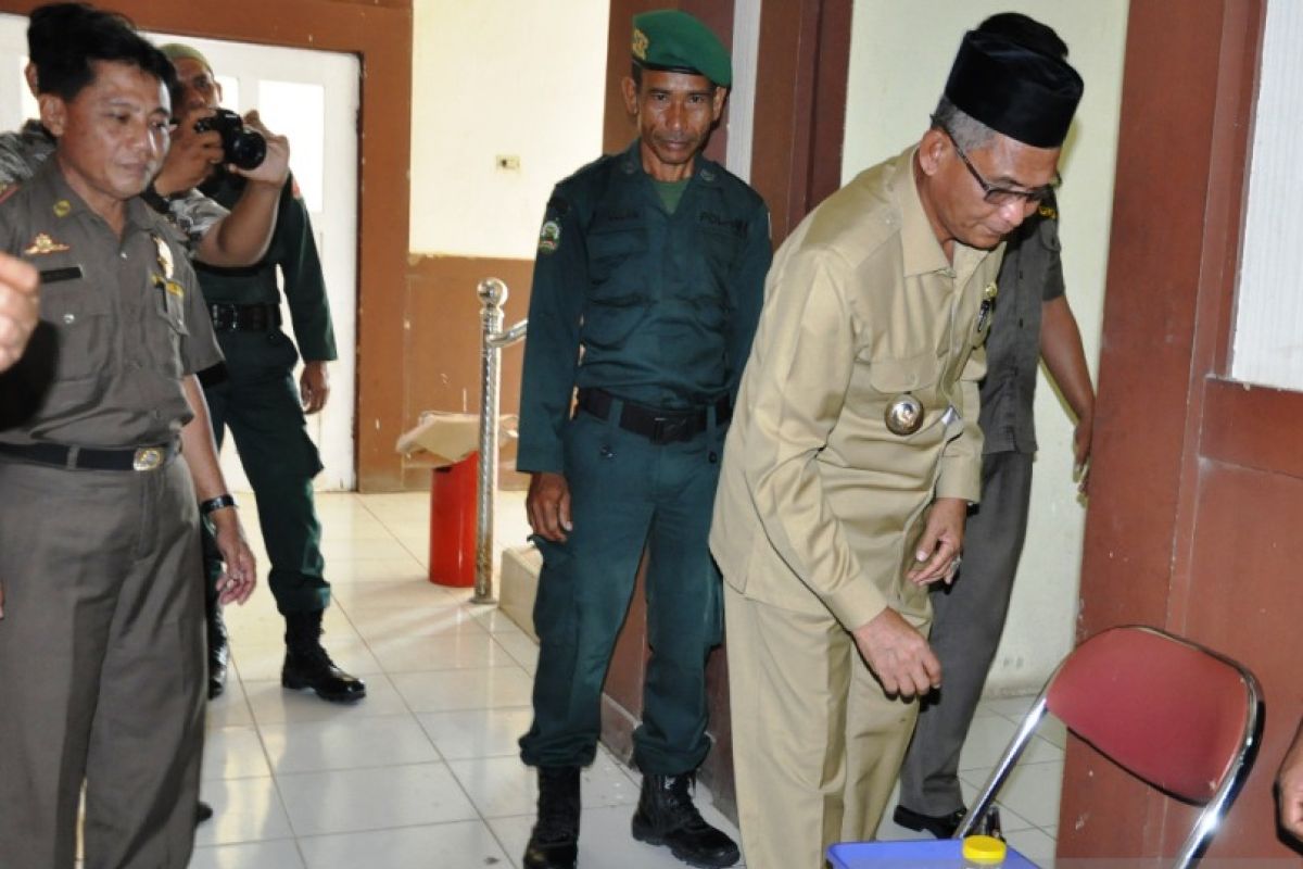 Bupati Nagan Raya Aceh dan 124 ASN dites urine