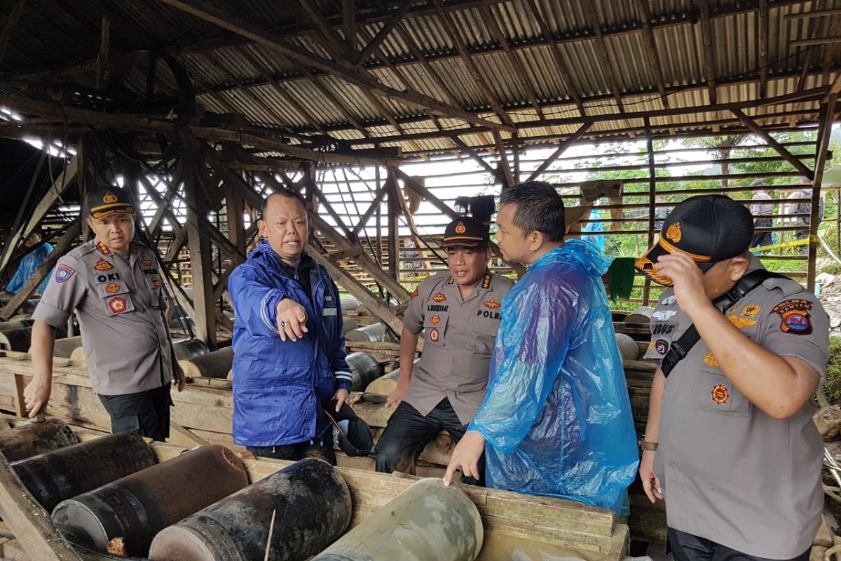 Polda Banten gelar operasi gabungan tertibkan penambangan liar di Lebak