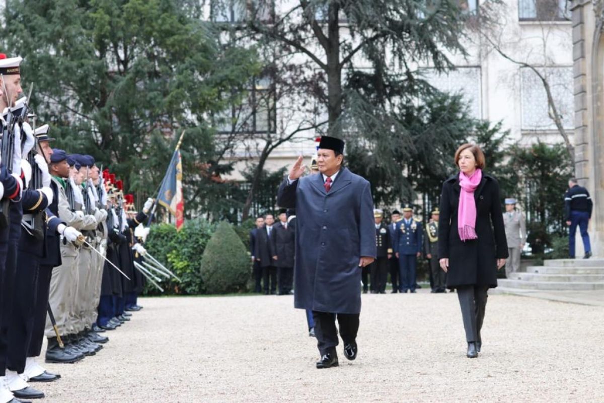 Kunjungi Prancis, Prabowo perkuat  kerja sama pertahanan dan alutsista