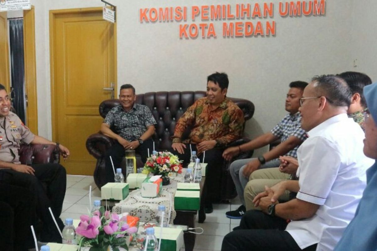 KPU-Polrestabes siap  sukseskan Pilkada Medan 2020